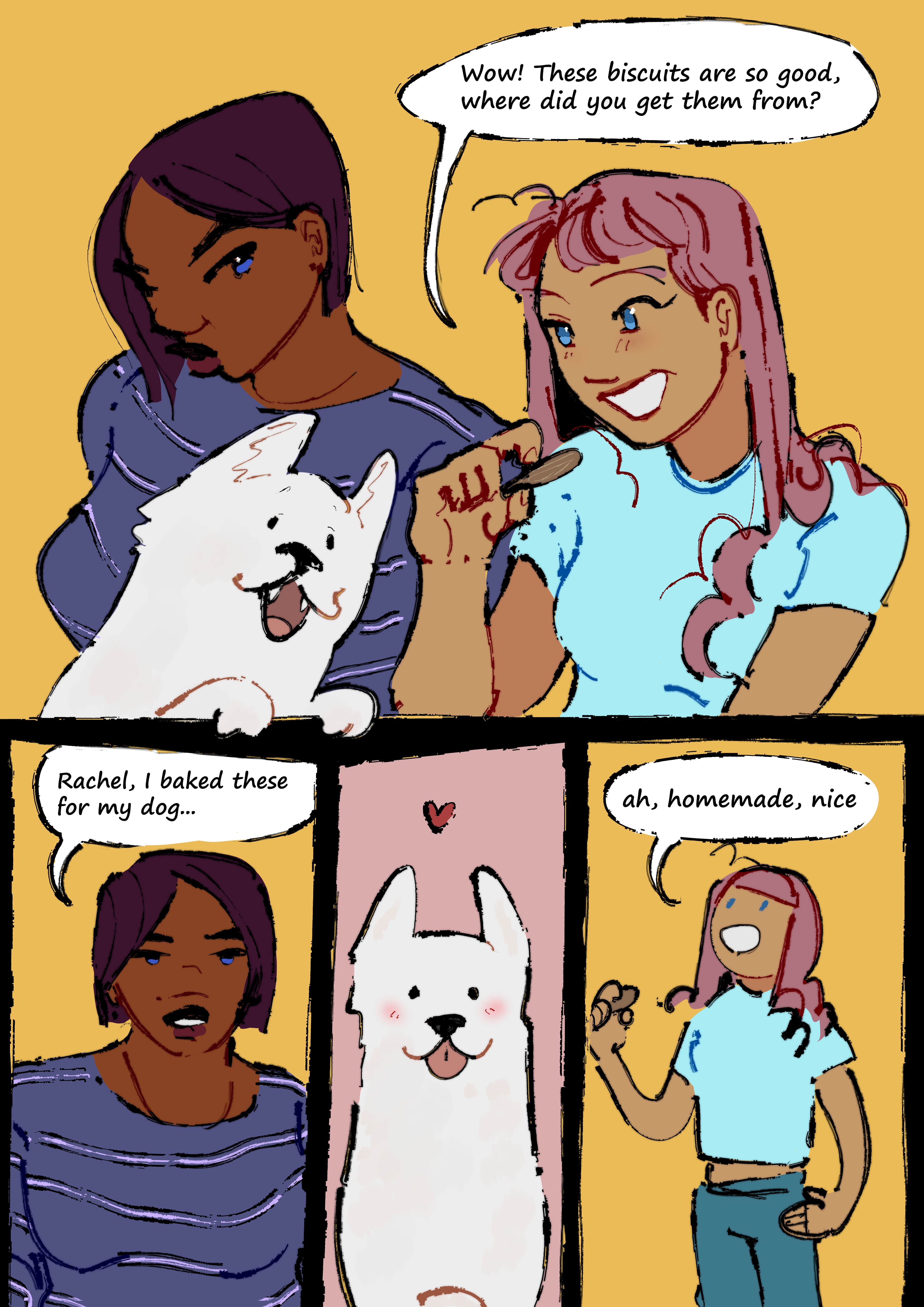 Short comic about Rachel and Parvati