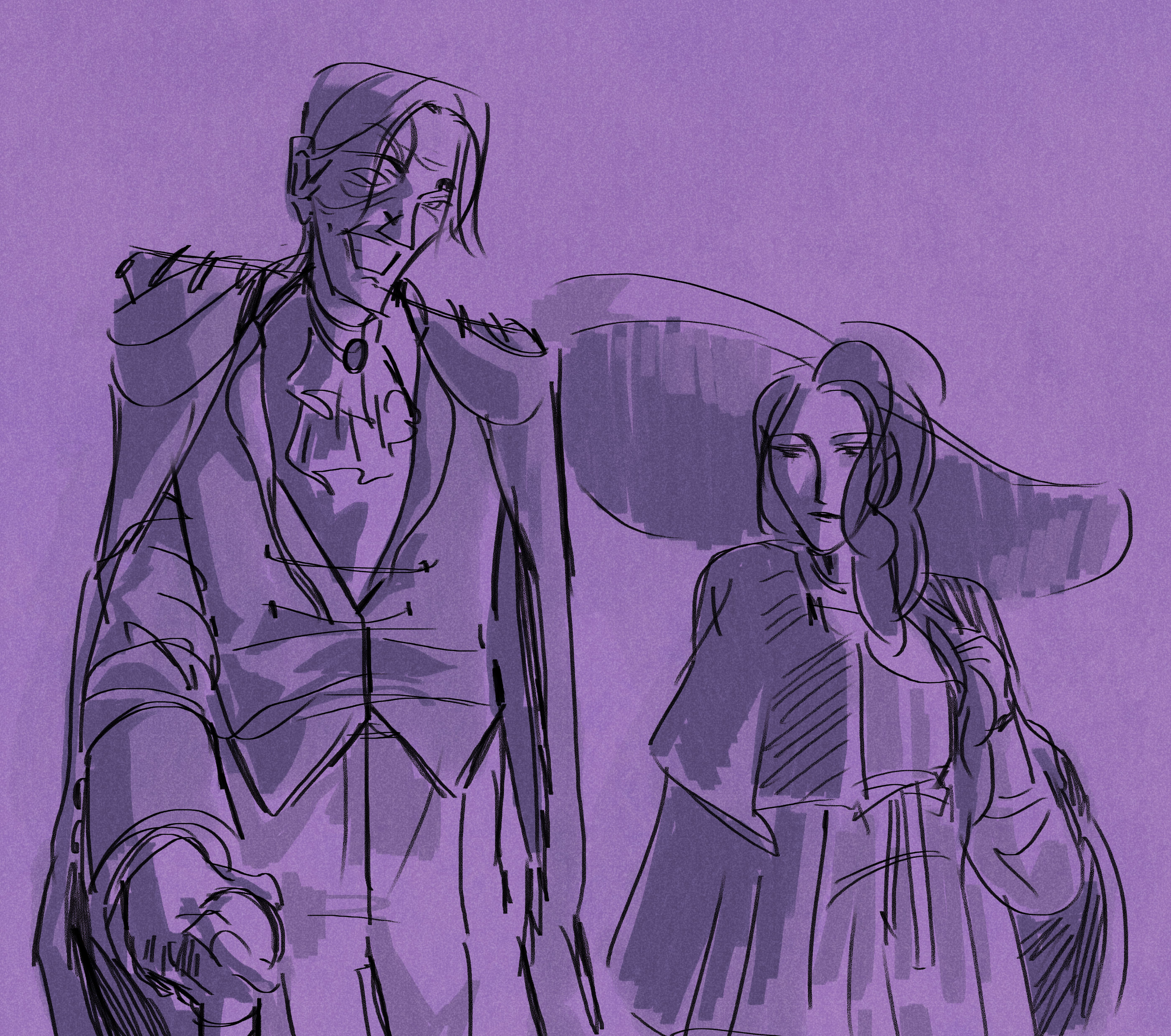 Frank and Nova sketch