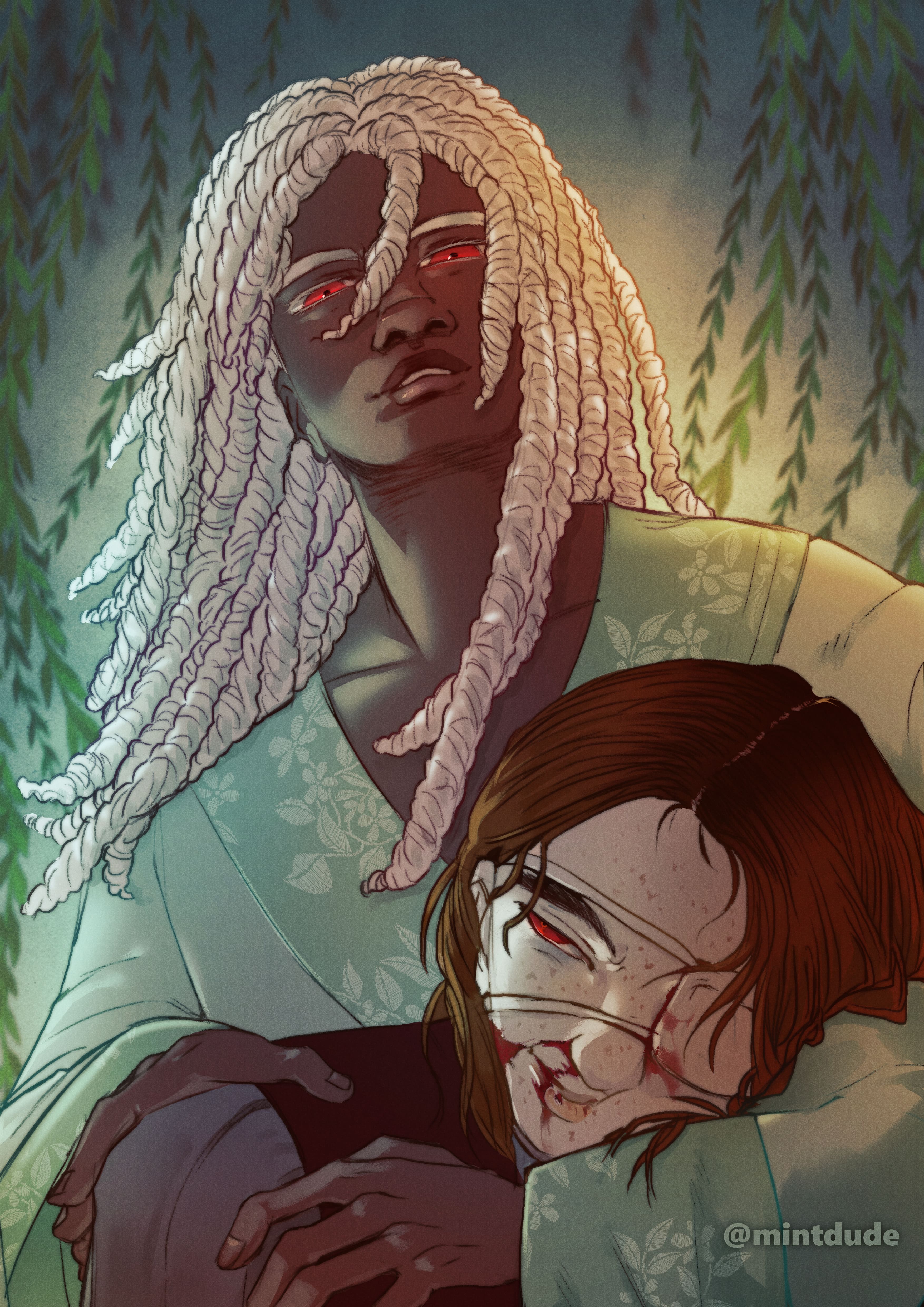 Felix and Aluqion illustration