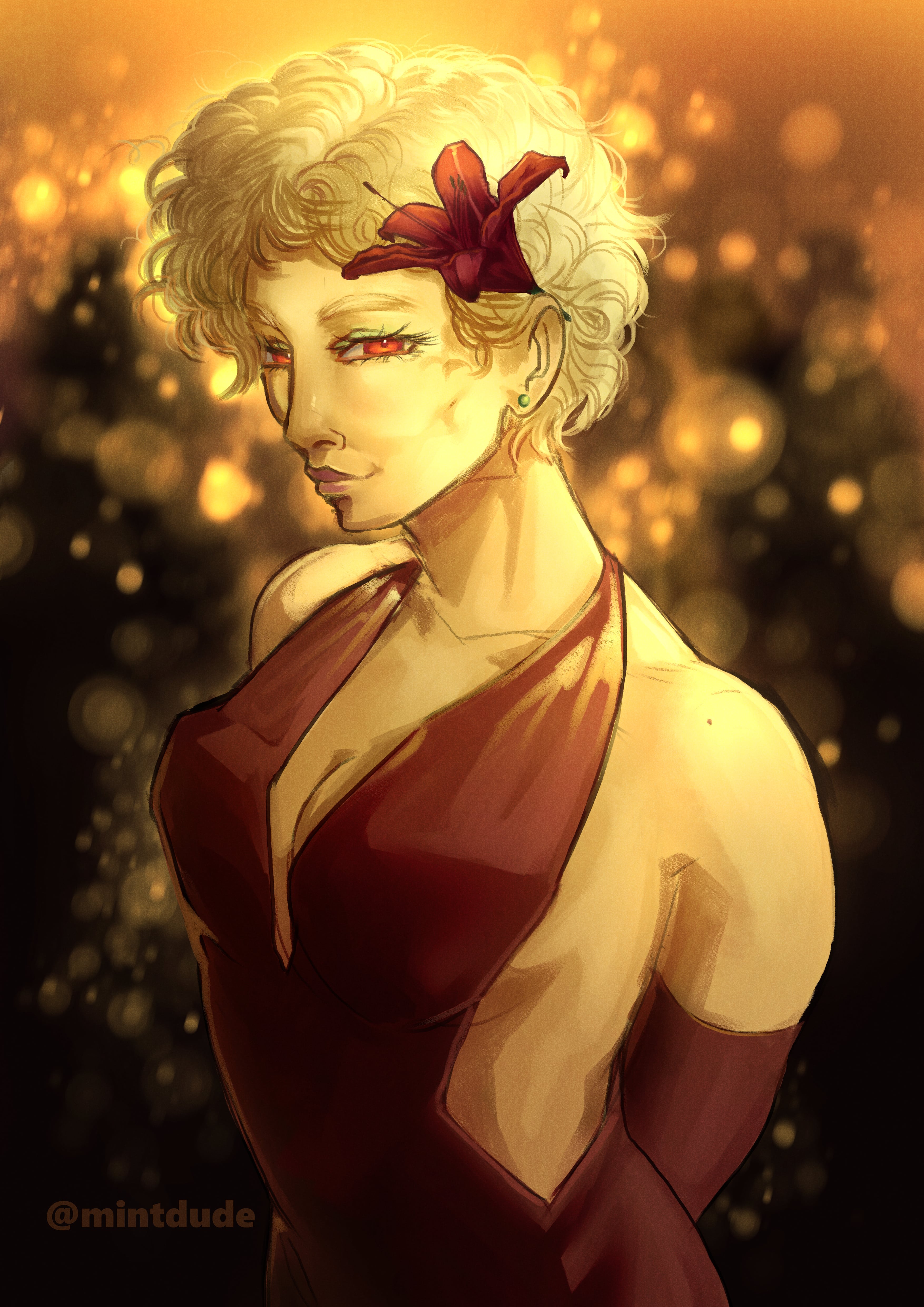 An artwork of an unamed angel