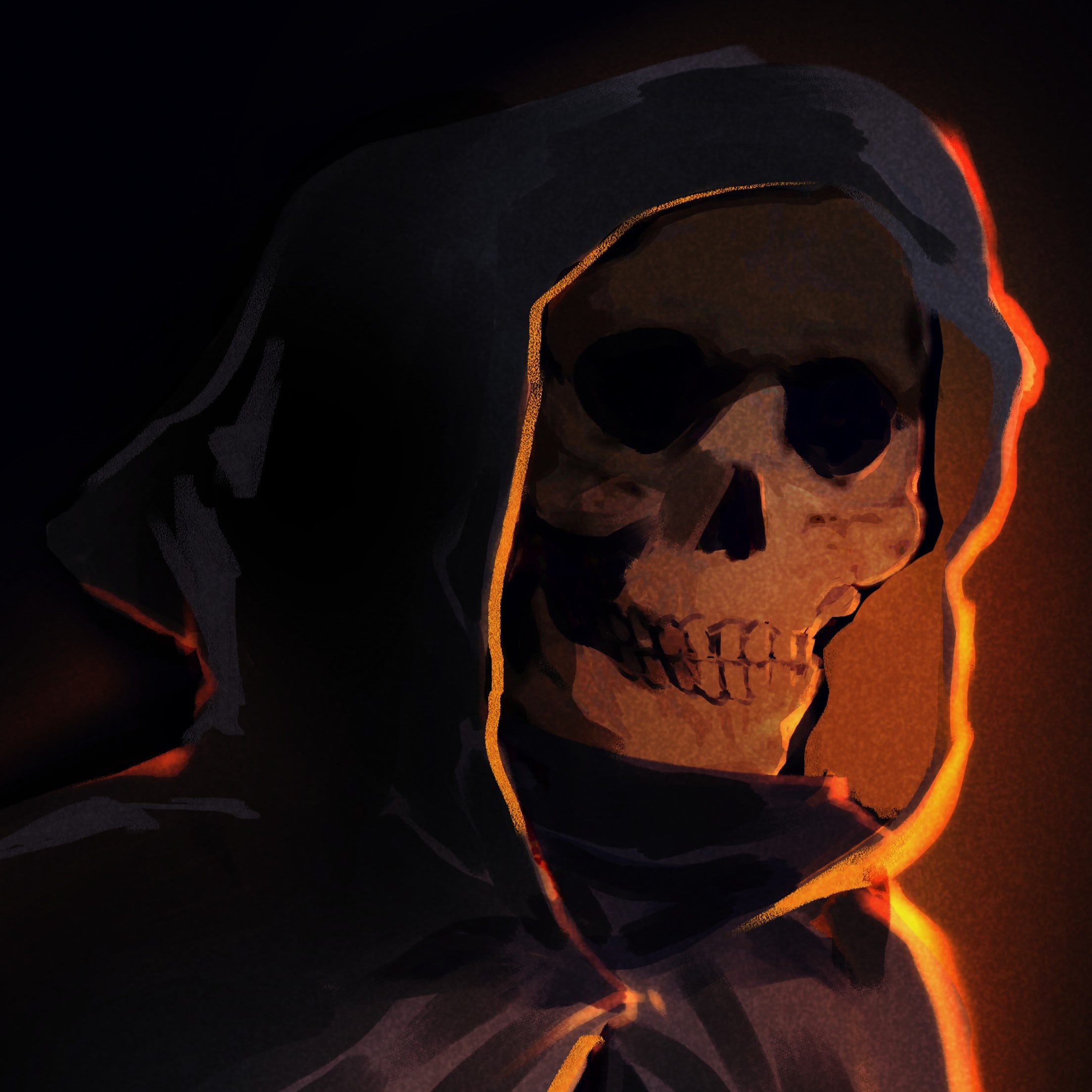 Portrait of Death Mallory